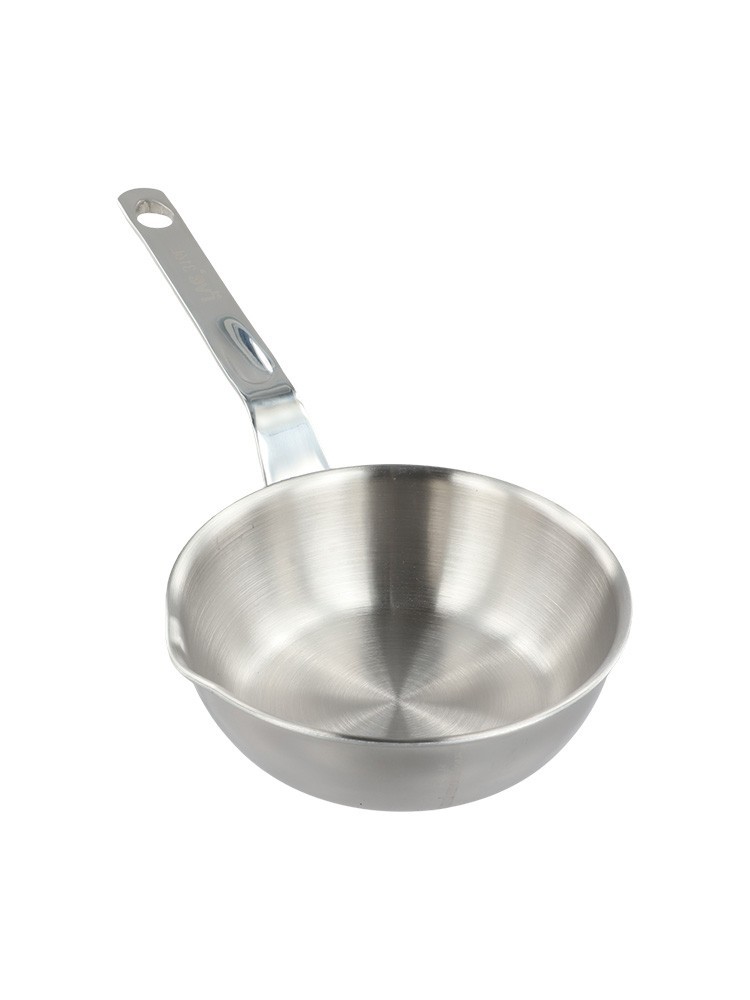 Compact Cooking Pan 316 Stainless Steel for Single Servings and Sauces