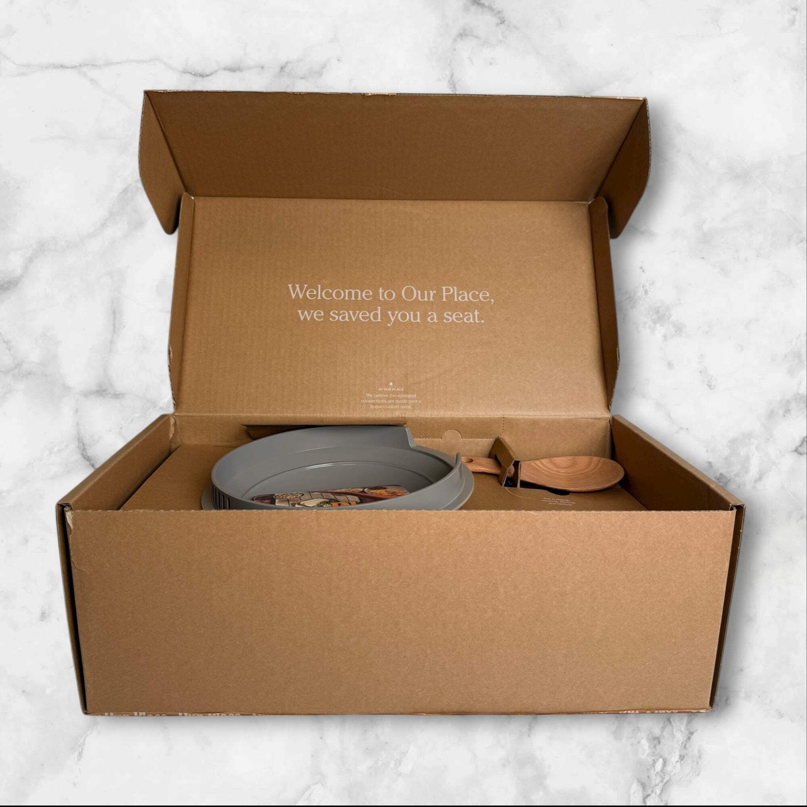 Our Place Mini Perfect Pot 2.0 Steam Beige Nonstick | 2.5 Qt | New in Box