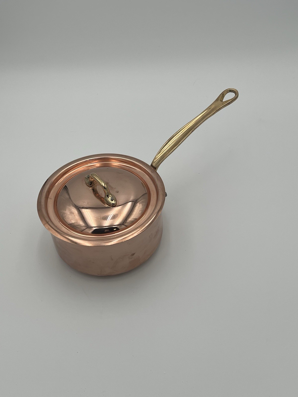 Williams Sonoma Mauviel M’150B Copper Saucepan 2 Quart Read