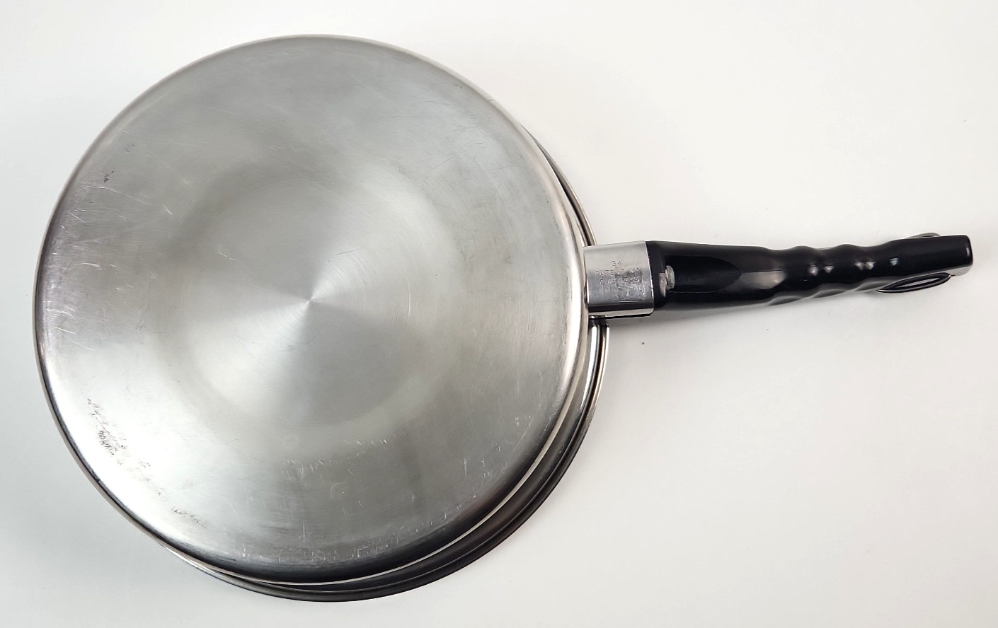LUSTRE CRAFT 5 PLY MULTICORE COOKWARE STOCK POT W/ LID, 3 SAUCE PANS 2 LIDS 7 PC