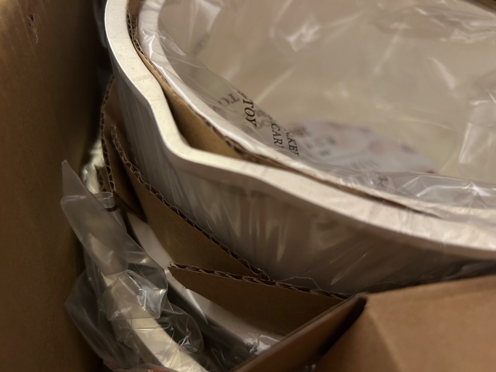 Carote 11 Piece Cookware Set, Granite White Eight Mile Place Granite Non-Stick
