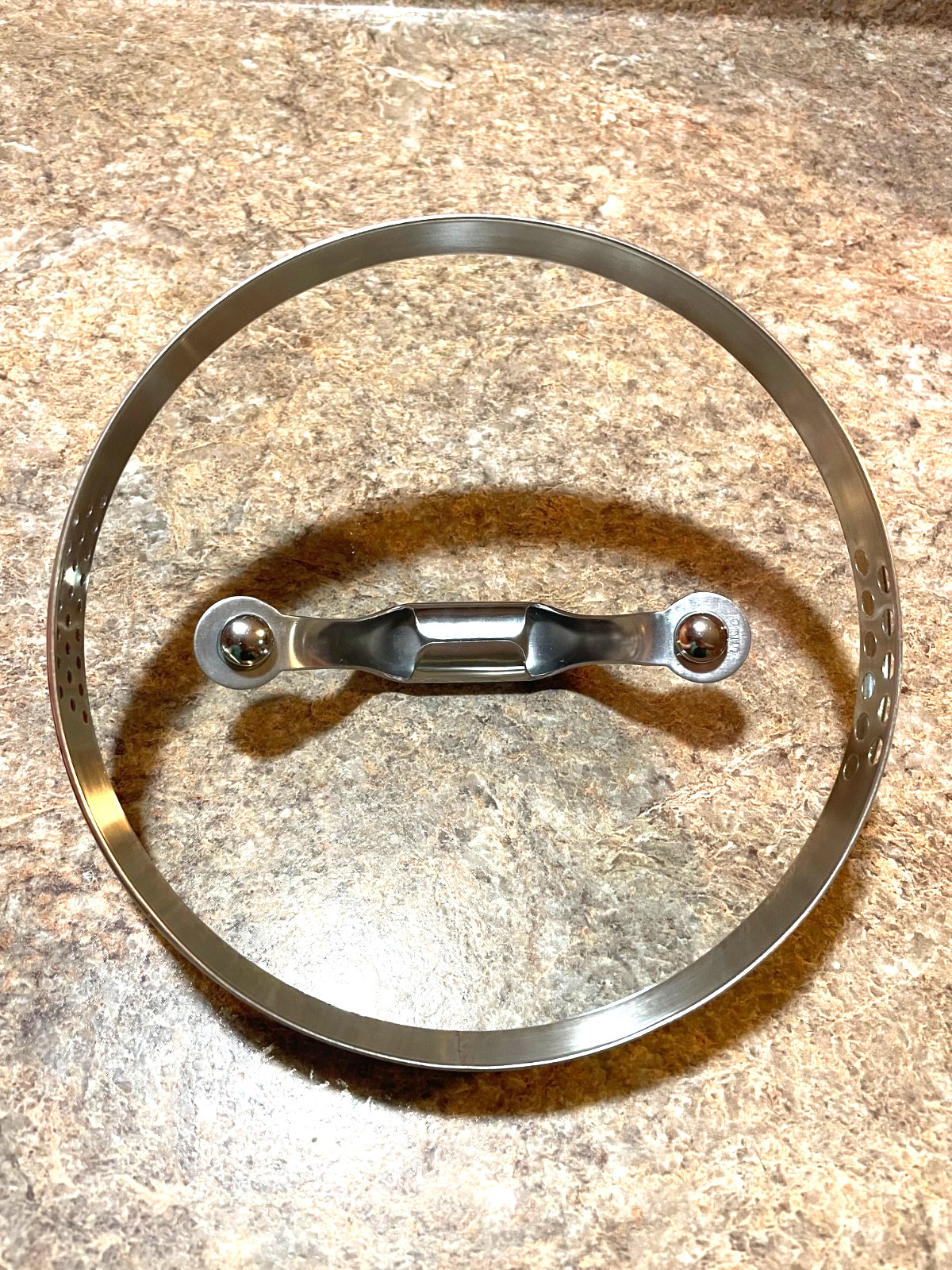 T-FAL Glass Vented Strainer Replacement Lid 7” Inner 7.5” Outer Rim