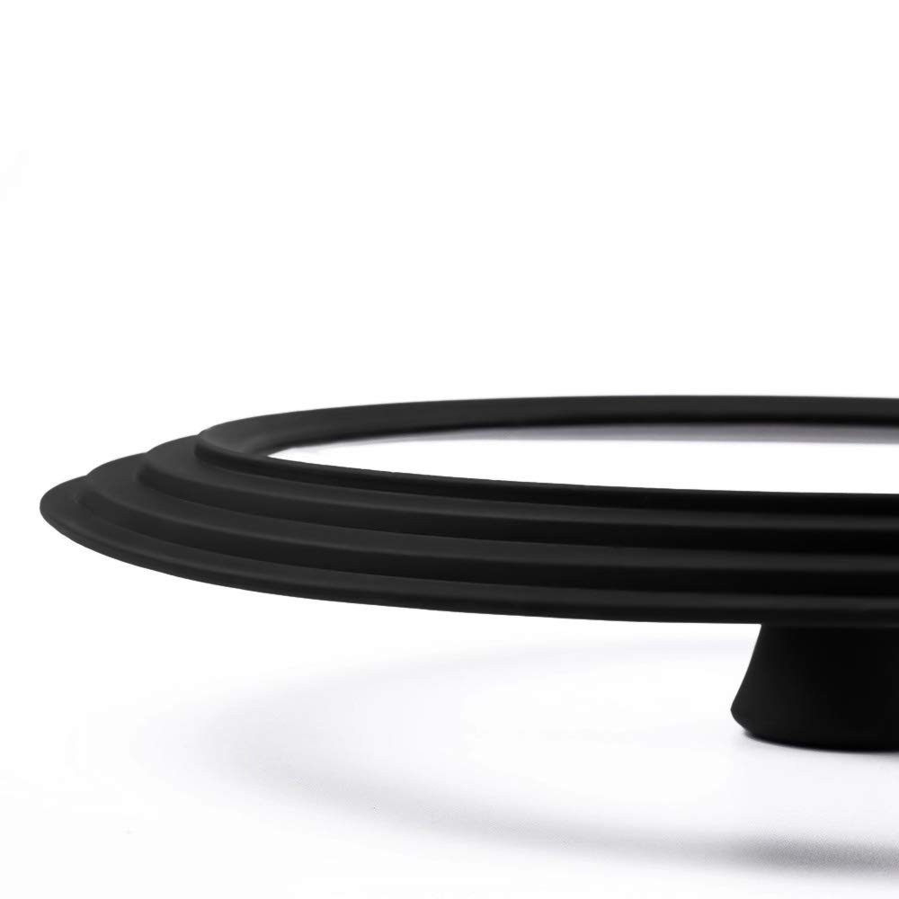 Universal Lid for Pots,Pans and Skillets – Tempered Glass with Heat Resistant
