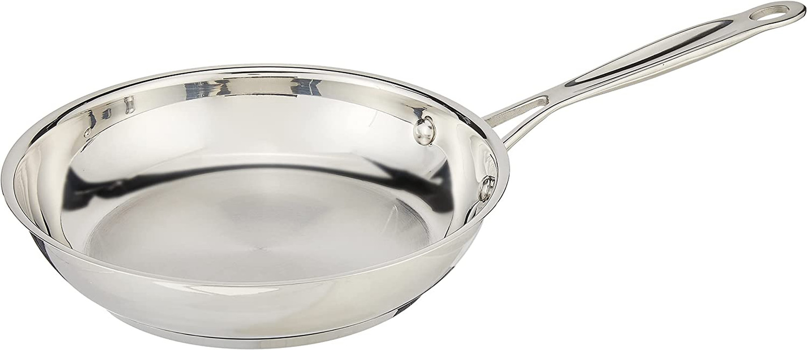 722-20 8-Inch Chef’S-Classic-Stainless-Cookware-Collection, 8″, Open Skillet