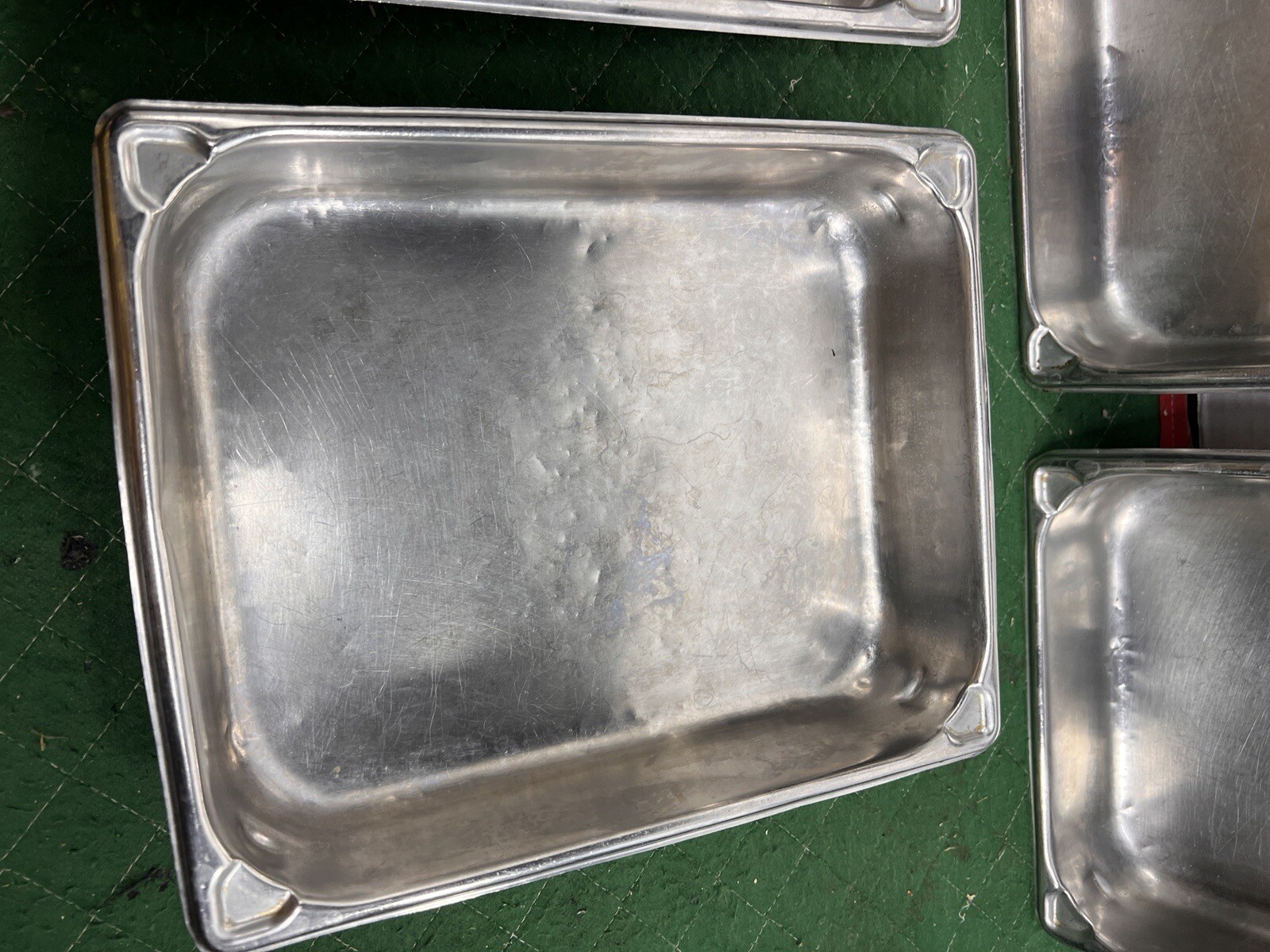 Stainless Steel Professional Kitchen 5 Serving Super Pans II 18-8 USA 3022-7