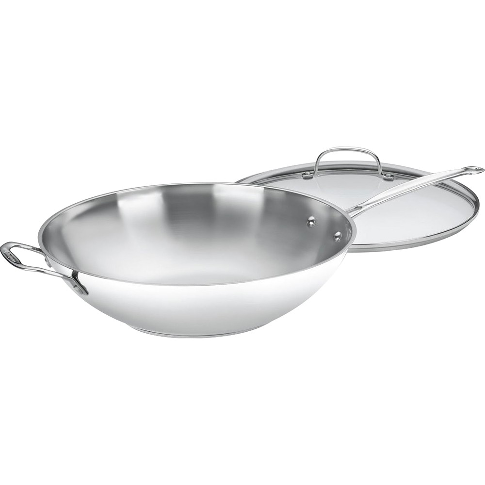 Cuisinart Chef’s Classic Stainless 14″ Stir-Fry Pan