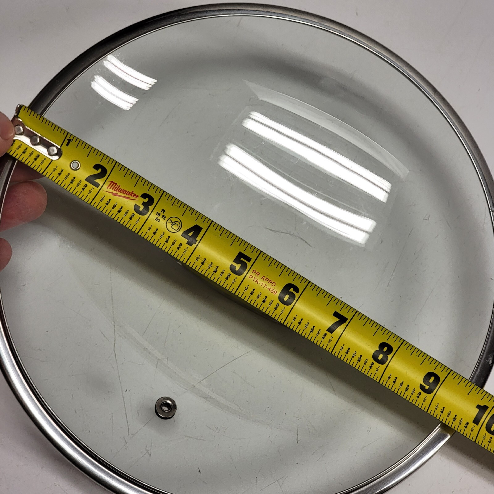 ORIGINAL – ORGREENIC glass vented lid for 9 1/8″ ID / 9 3/4” OD Pot/Pan