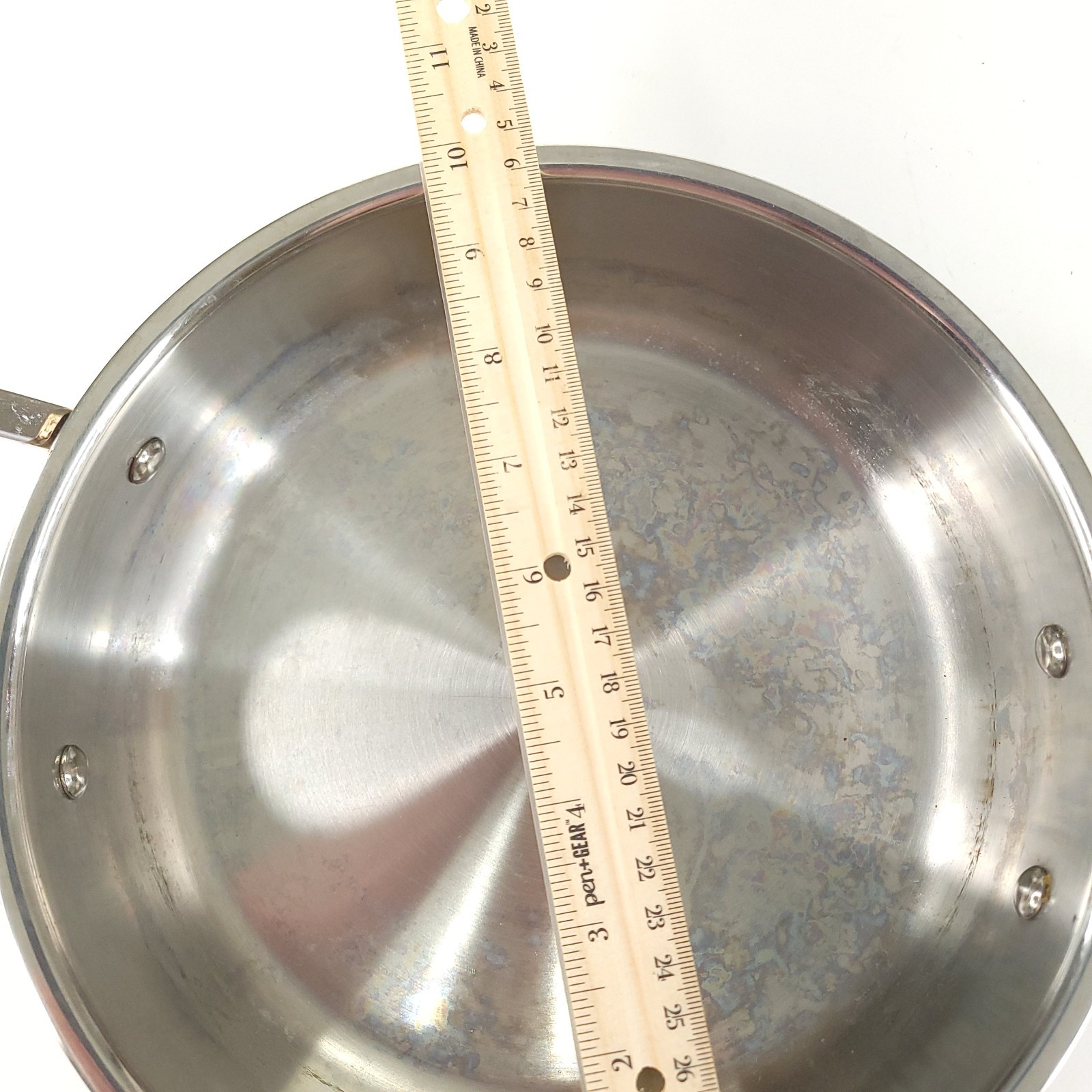 Cuisinart Multiclad Pro 3.5 Qt Stainless Steel Sauté Pan With Lid MCPS33-24HN
