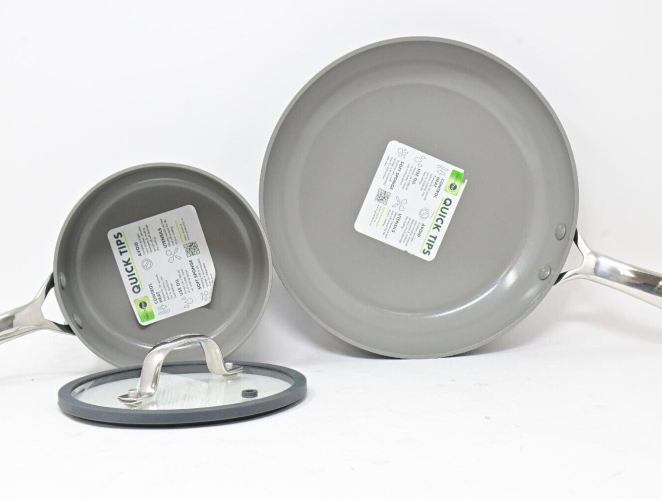 GreenPan Eras Ceramic Non-Stick 11-piece Cookware Set in Blue