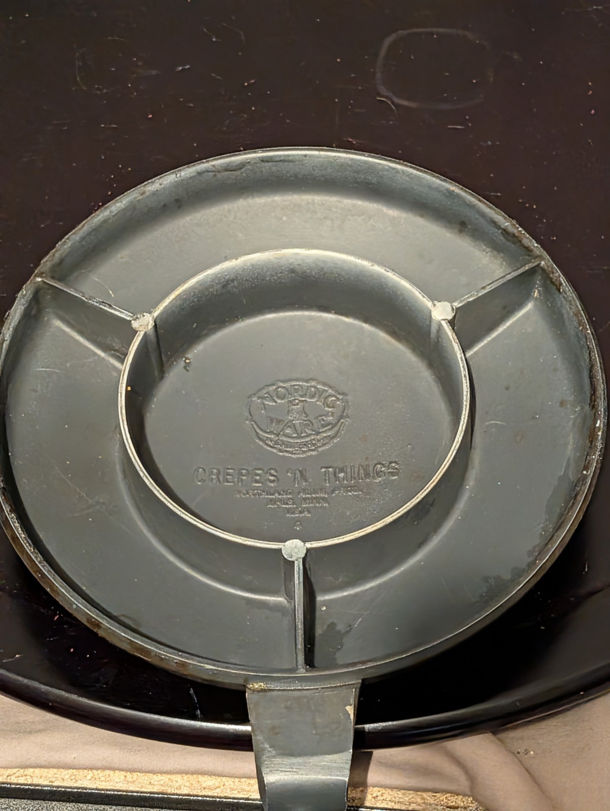 Vintage Nordic Ware Crepes ‘n Things Cast Aluminum Crepe Pan USA
