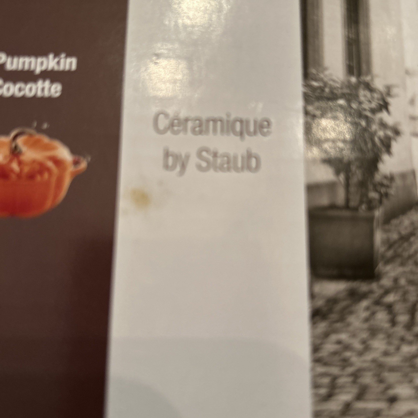 Staub Burnt Orange .5 Qt Pumpkin Cocotte Halloween Thanksgiving