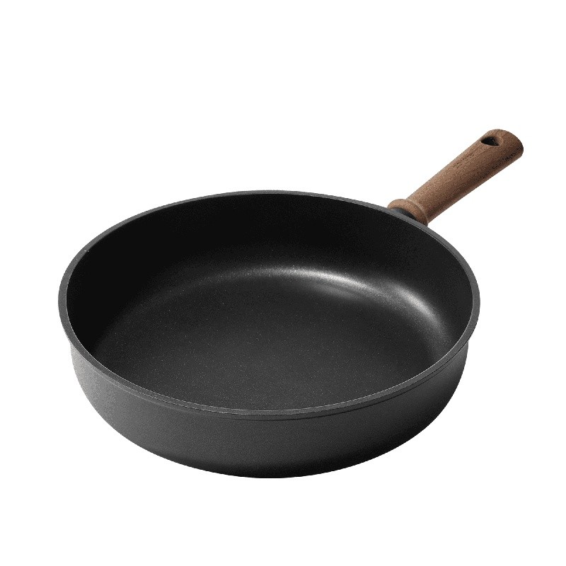 Nonstick Titanium Skillet Frying Pan Die-Cast Aluminum Induction Cookware New