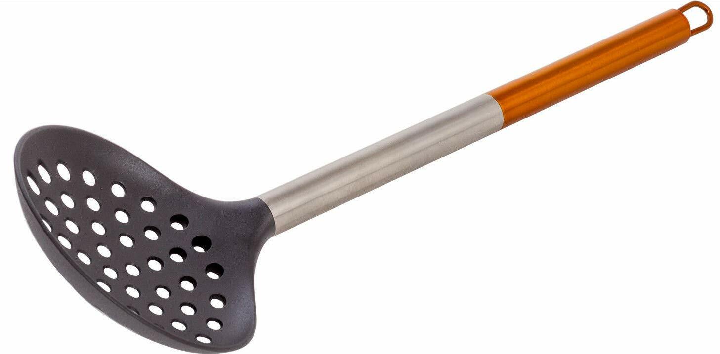 12 Piece Copper Ceramic Nonstick Cookware Set Fry Sauce Pan Casserole Fryer I…