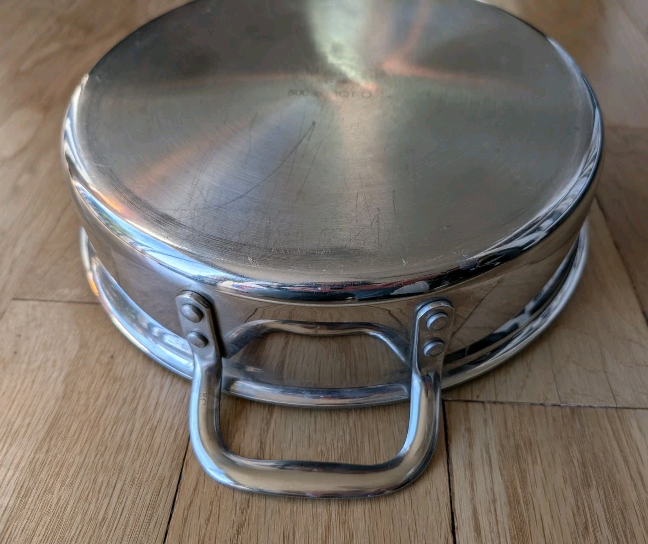 Calphalon #5003 3 Qt 10″ Stainless Steel Saute Pan Skillet With Helper Handle