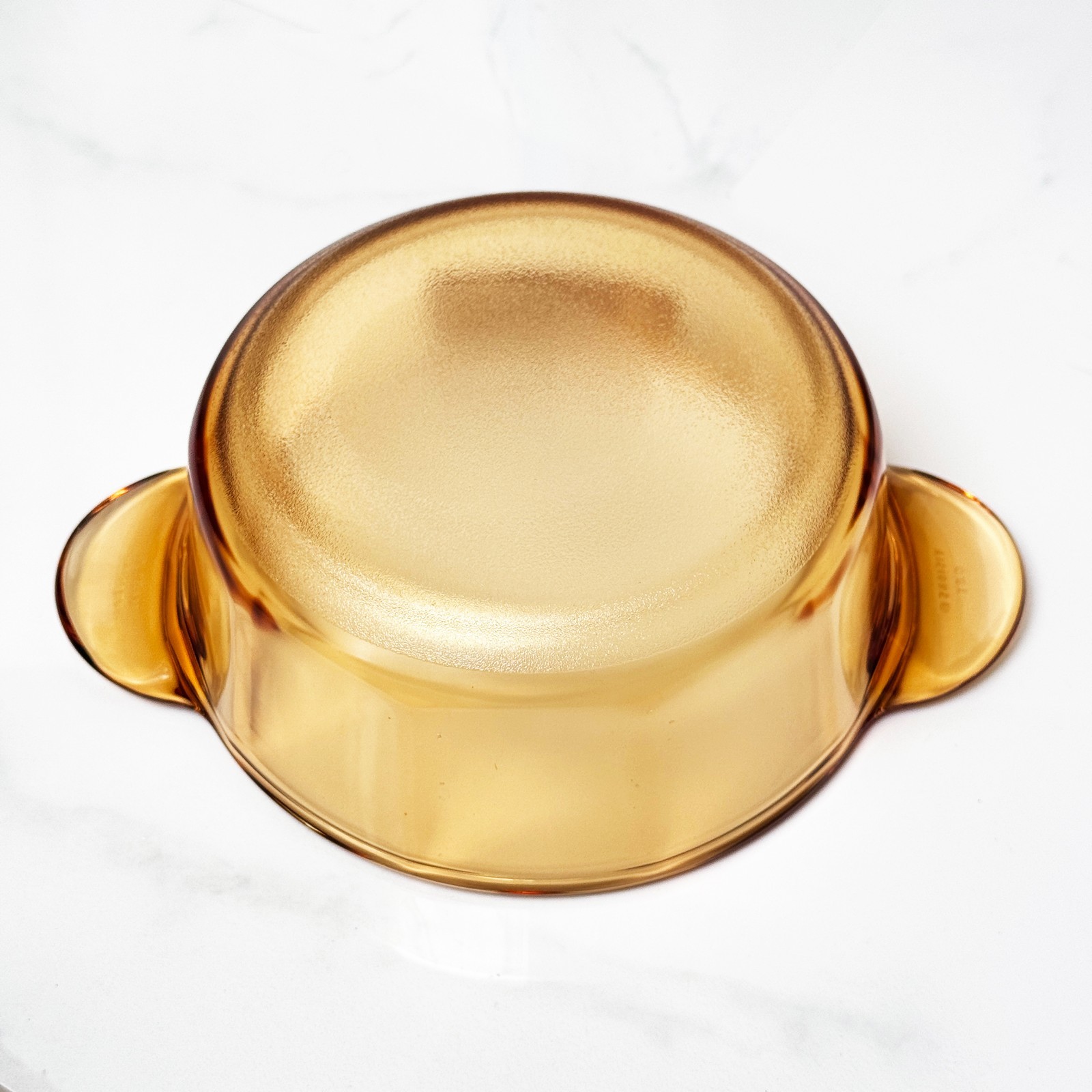 Visions Amber Yellow Pots Made in France w/Lids NEW 0.8L & 1.25L sold individual