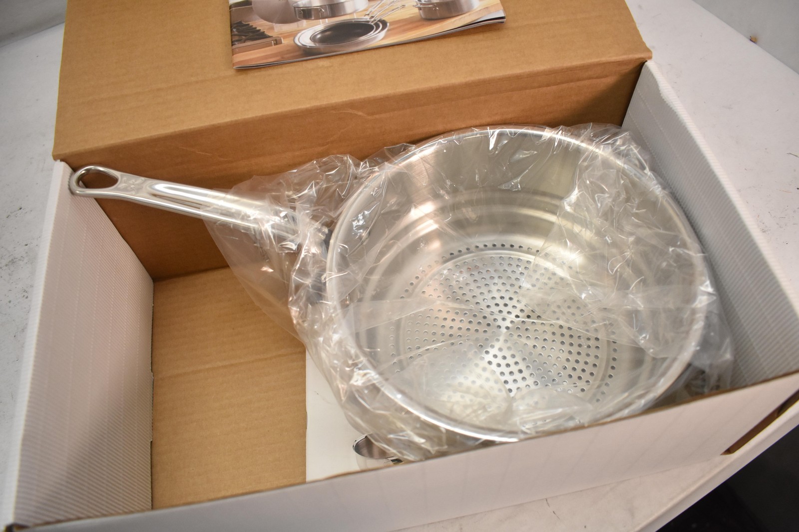 Hestan Steamer Insert 3 Qt 8 In Stainless Steel Silver Dishwasher 71047