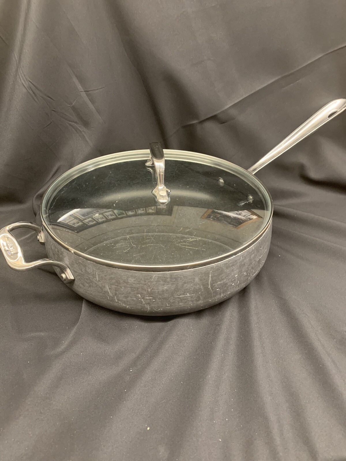 ALL-CLAD Nonstick HA1 Hard Anodized 4 Qt Sauté Pan Professional Cookware