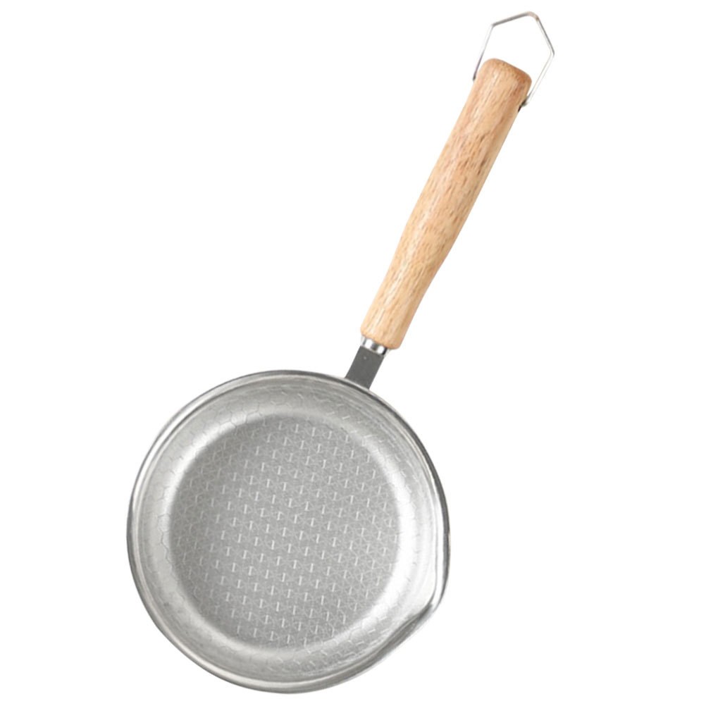 Healthy Stainless Steel Nonstick Fry Pan for Eggs Steaks with Comfortable Handle