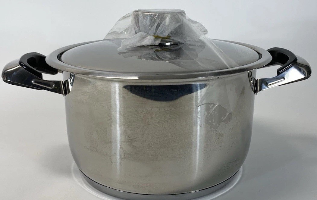 Nutri-stahl 11 Inch Stock Pot. Stainless Steel