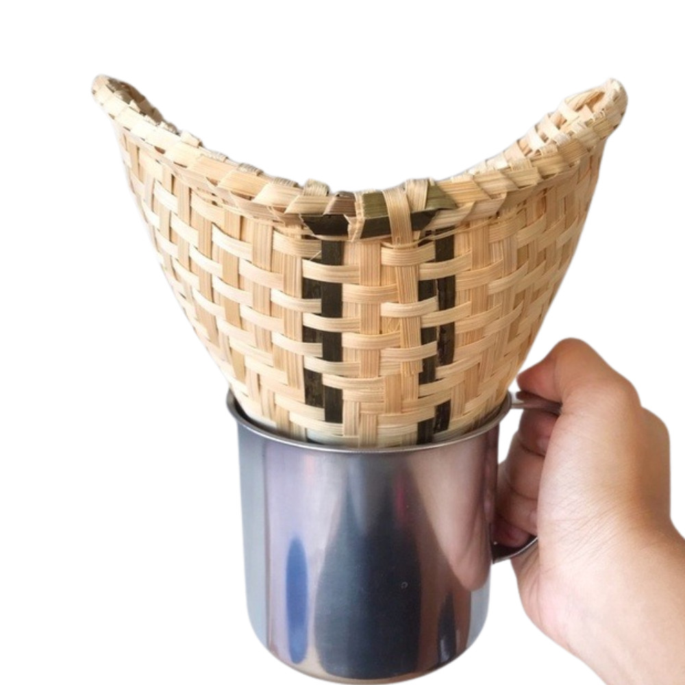 Thai Bamboo Sticky Rice Steamer Pot Set | Handmade Asian Kitchen Tool