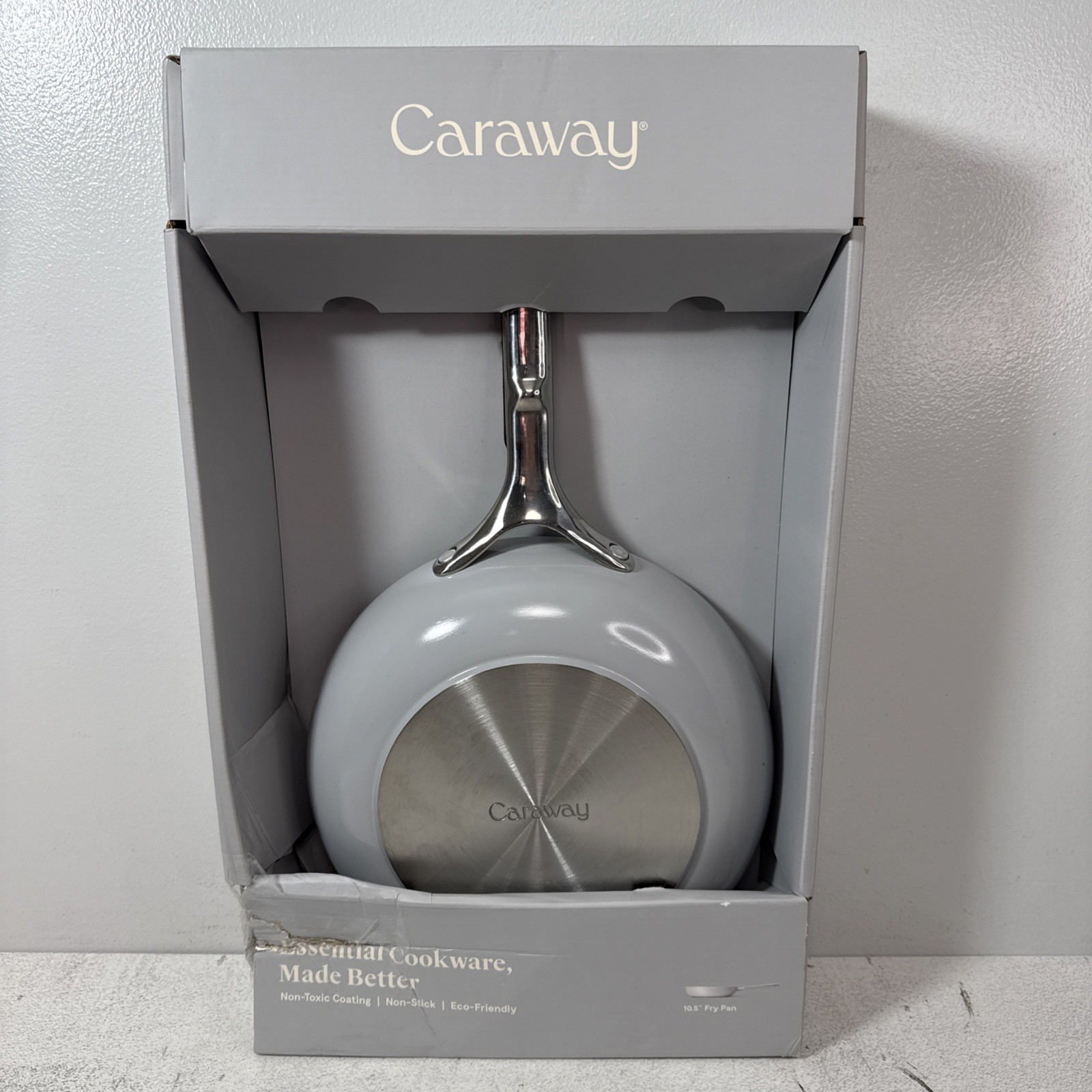 Caraway Home 10.5″ Fry Pan Gray Non Toxic Non Stick Eco Friendly All Burners NEW