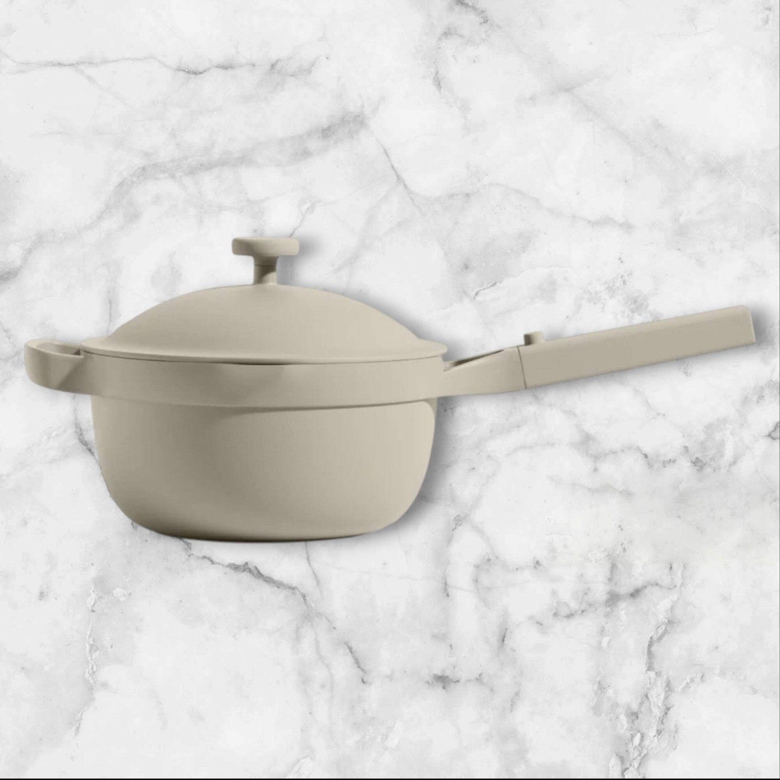 Our Place Mini Perfect Pot 2.0 Steam Beige Nonstick | 2.5 Qt | New in Box