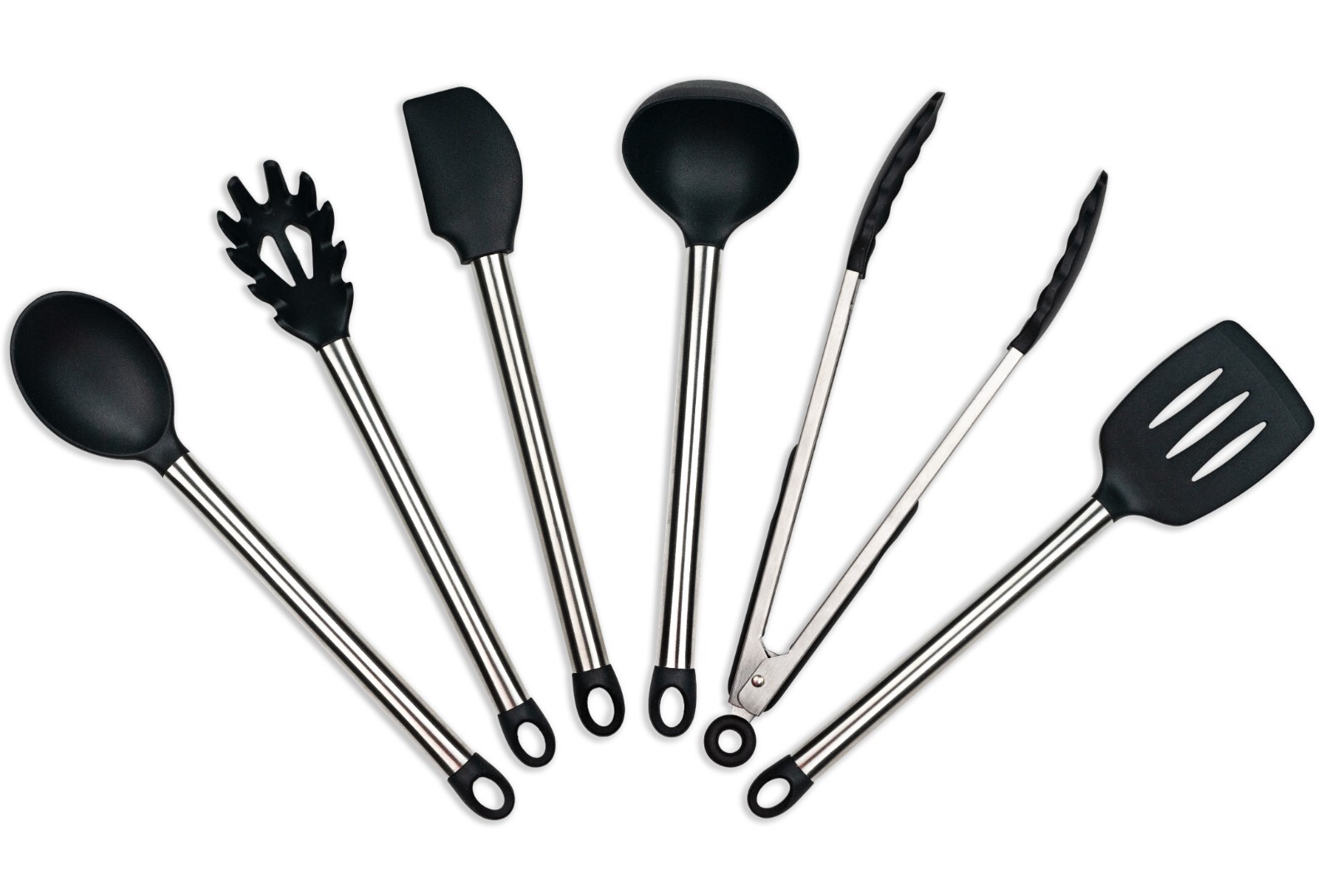 6 pcs Cooking Utensil Set 500° Heat Resistant, Food Grade Silicone, FREE SHIP  
