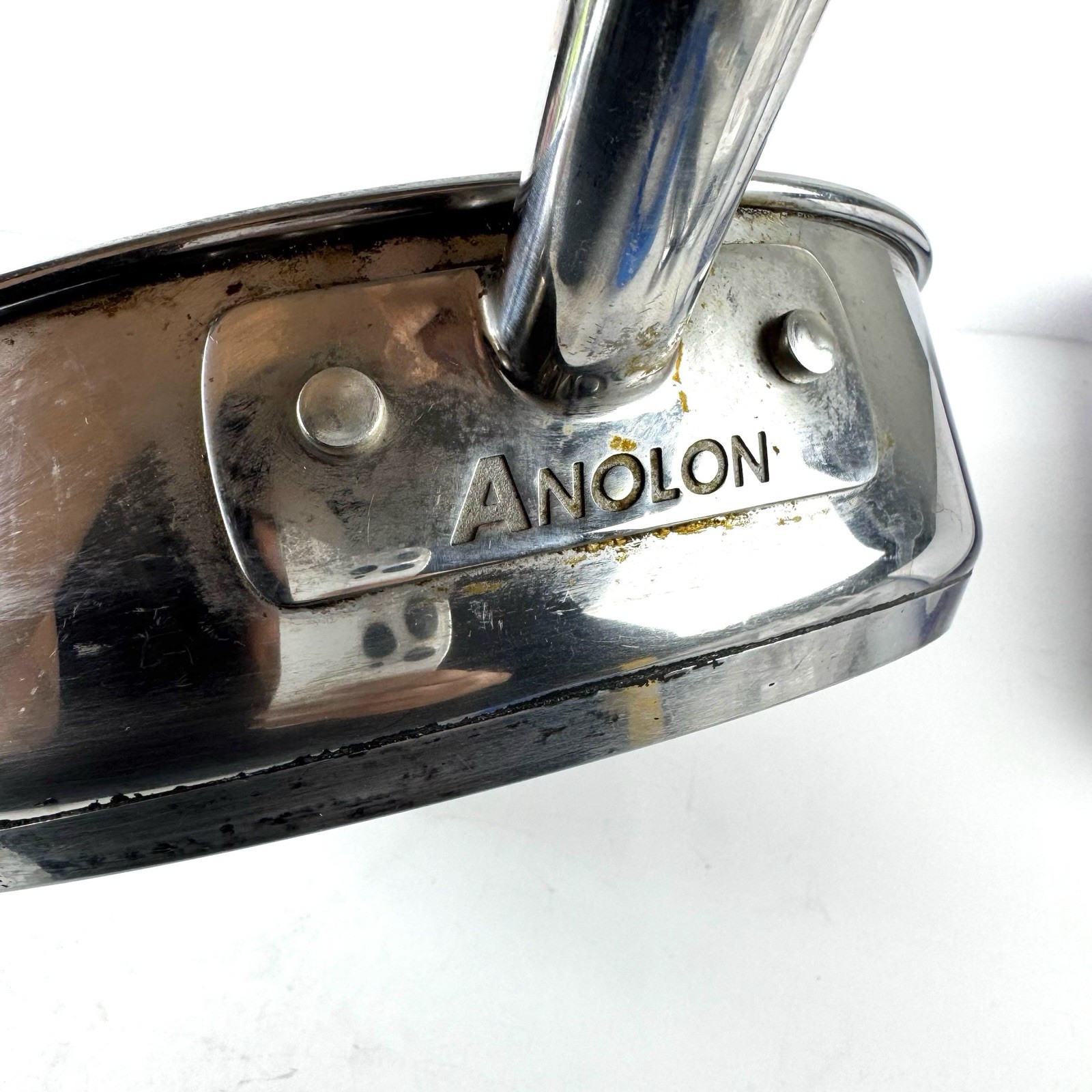 Anolon Sauté Pan 10 Inch Stainless Steel 3 QT 2.8 L Q14T Impact Bonded Even Heat