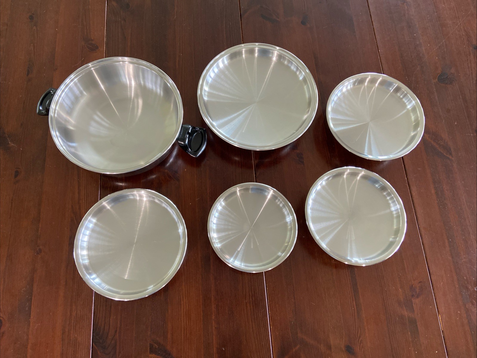 Lifetime Cookware Set T304cc 12 Element Solar Cap Stainless Steel