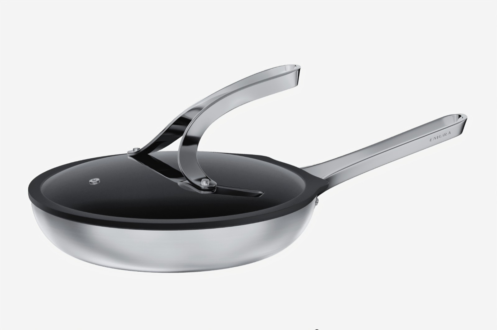 Emura Clear Glass Frying Pan Lid • For Emura 10″ Frying Pan • New • Original Box