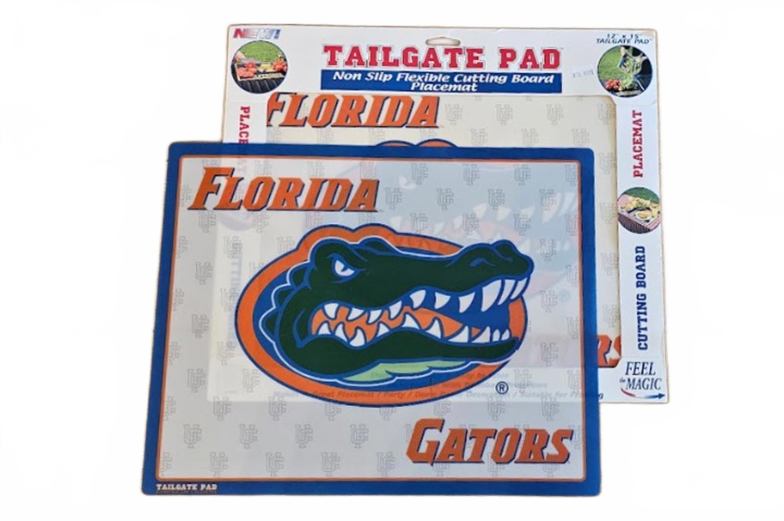Florida Gators Tailgate Pad Cutting Boards LOT OF 2
