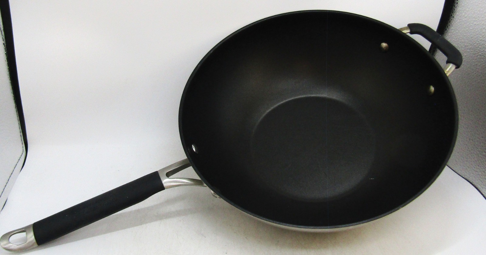 Calphalon 12″ Deep 3 1/2″ Hard Anodized Non-Stick Skillet with 2 Handles, No Lid