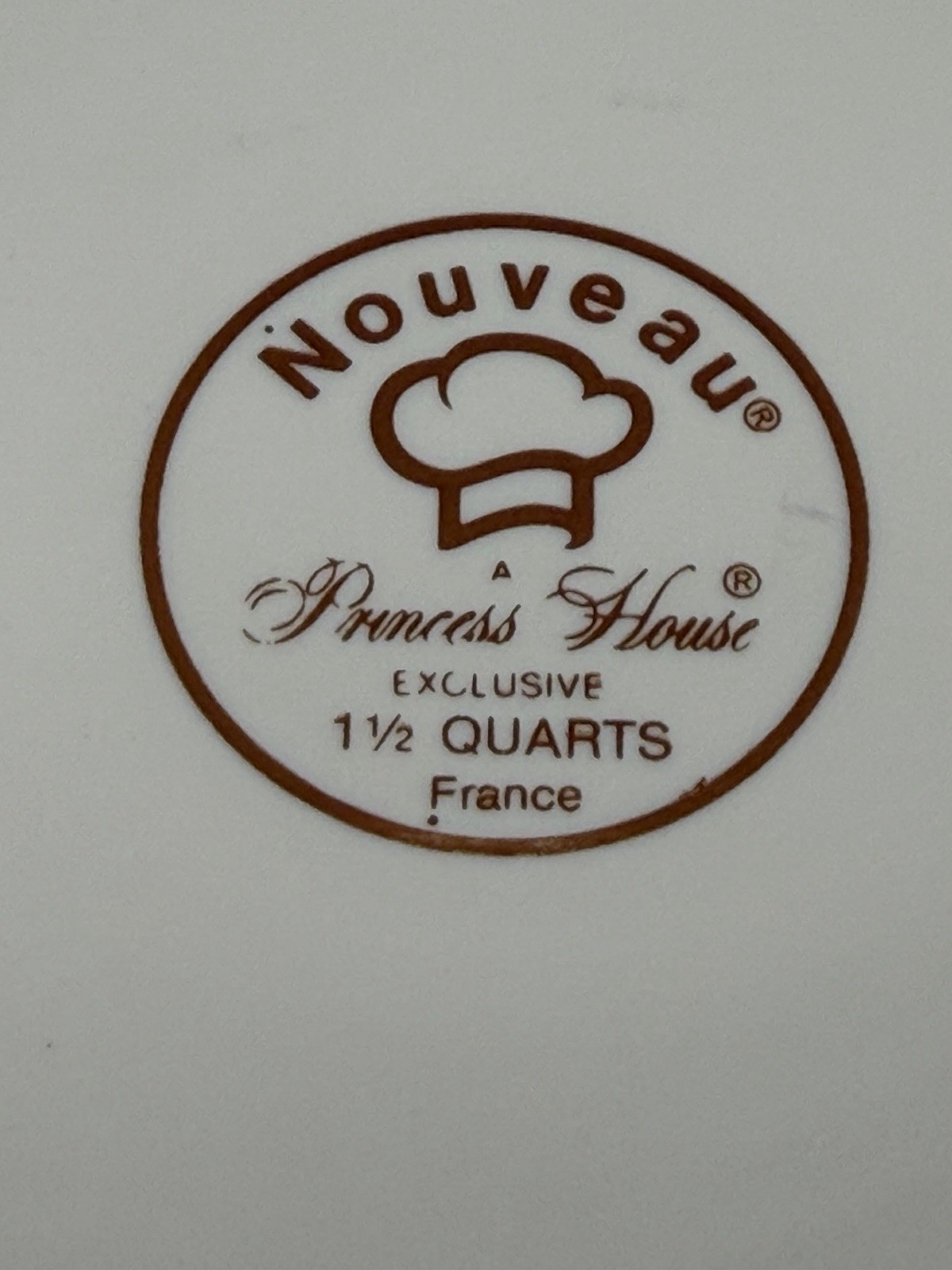 Princess House 3 Pc. 1 1/2 QT Sauce Pan Made In France 283 NOS
