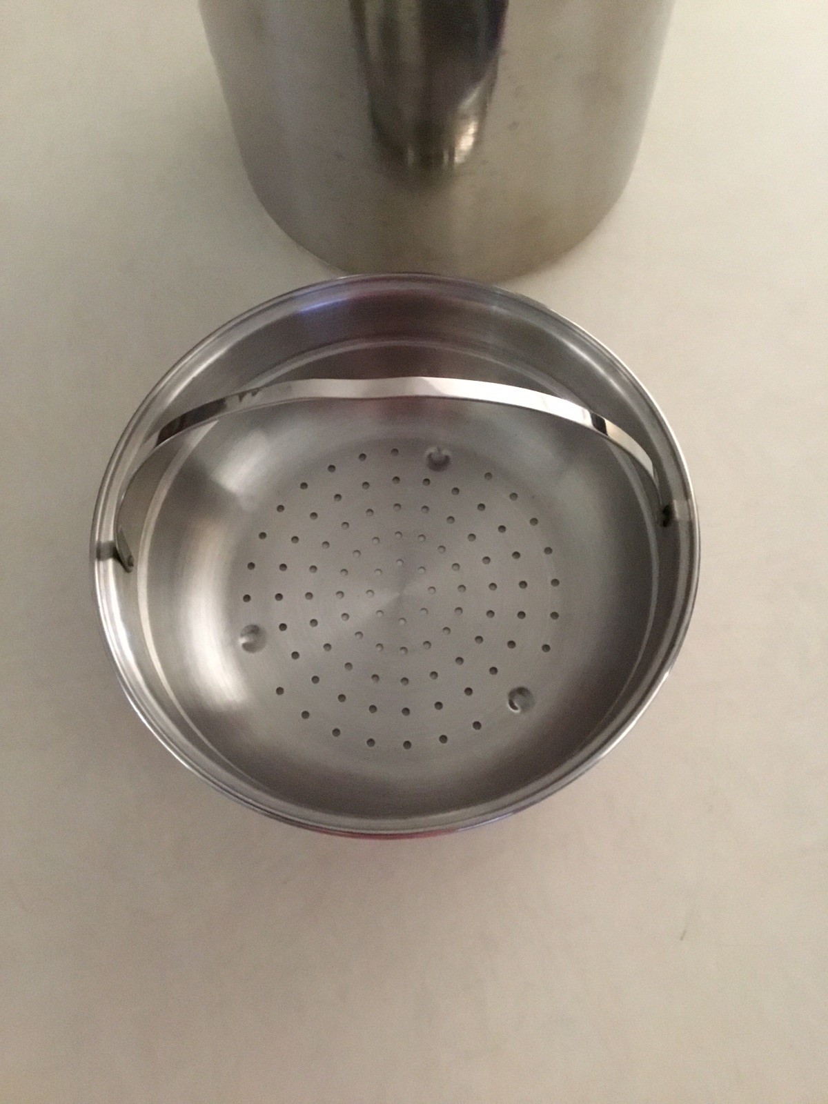 Stainless Steel 12Qt Multi Pot Steamer/Pasta Strainer Lid 5pc W/Handles
