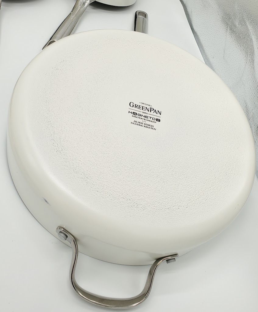 GreenPan Eras Ceramic Non-Stick 11-piece Cookware Set White