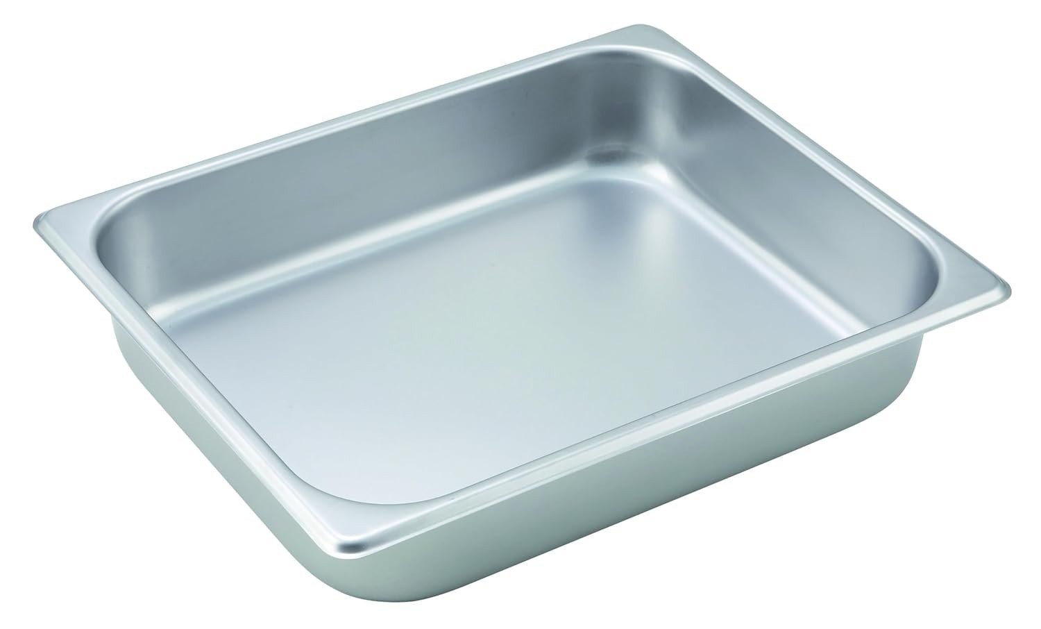 Heavy-Duty 2.5″ Deep Stainless Steel Food Pan – Dishwasher Safe & Warp-Resistant