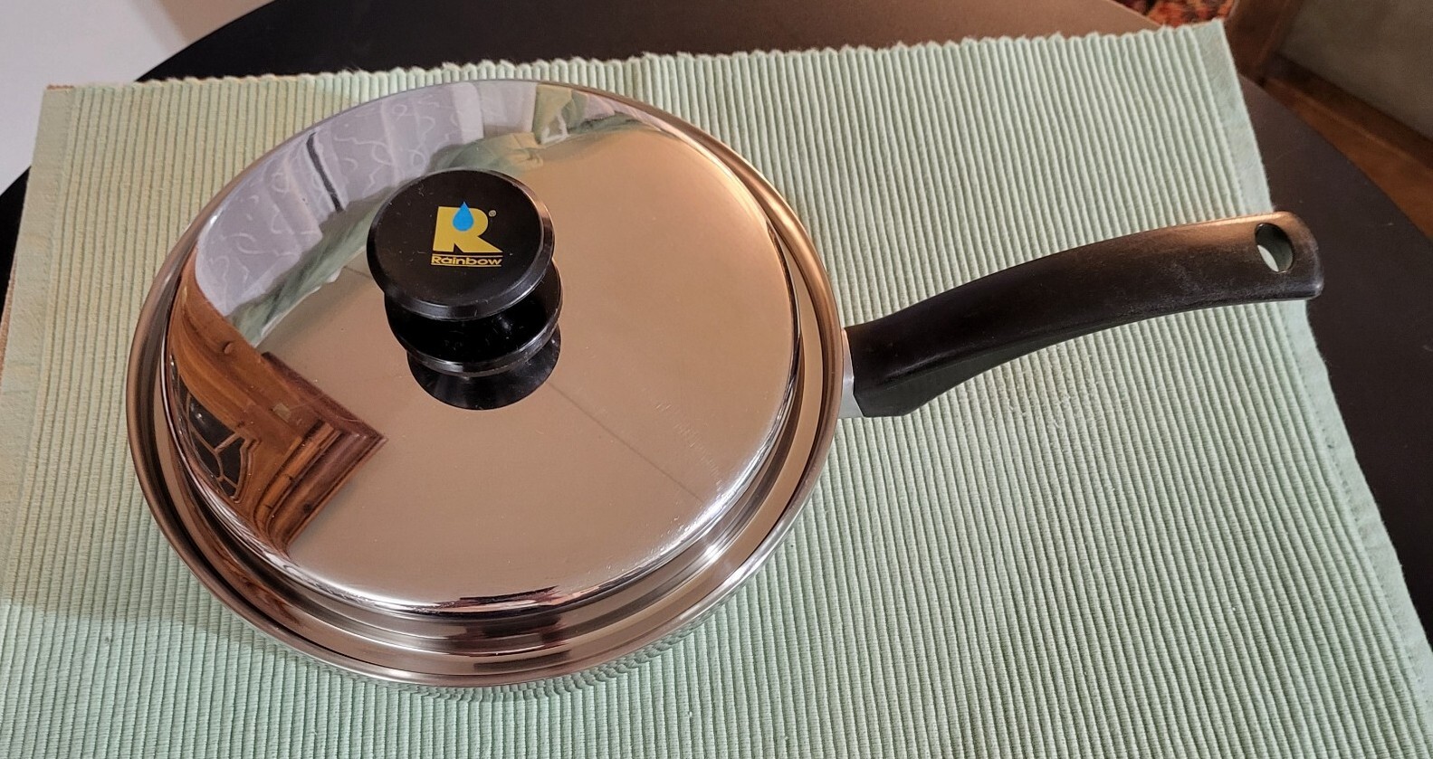 VTG RAINBOW SAUCE PAN POT COOKING SYSTEM 8″ LID SURGICAL STAINLESS STEEL 🇺🇸