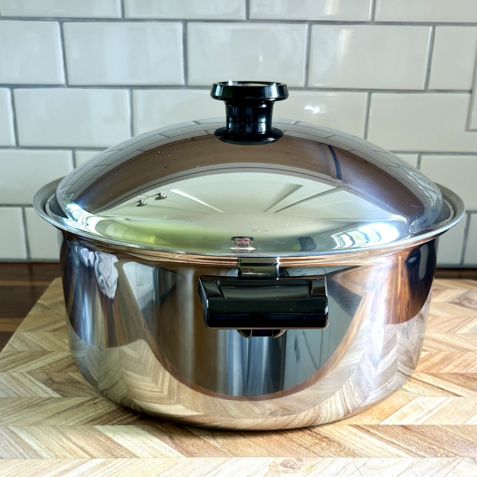 Kitchen Craft Waterless Cookware 12 Quart Stockpot West Bend | Pot + Lid