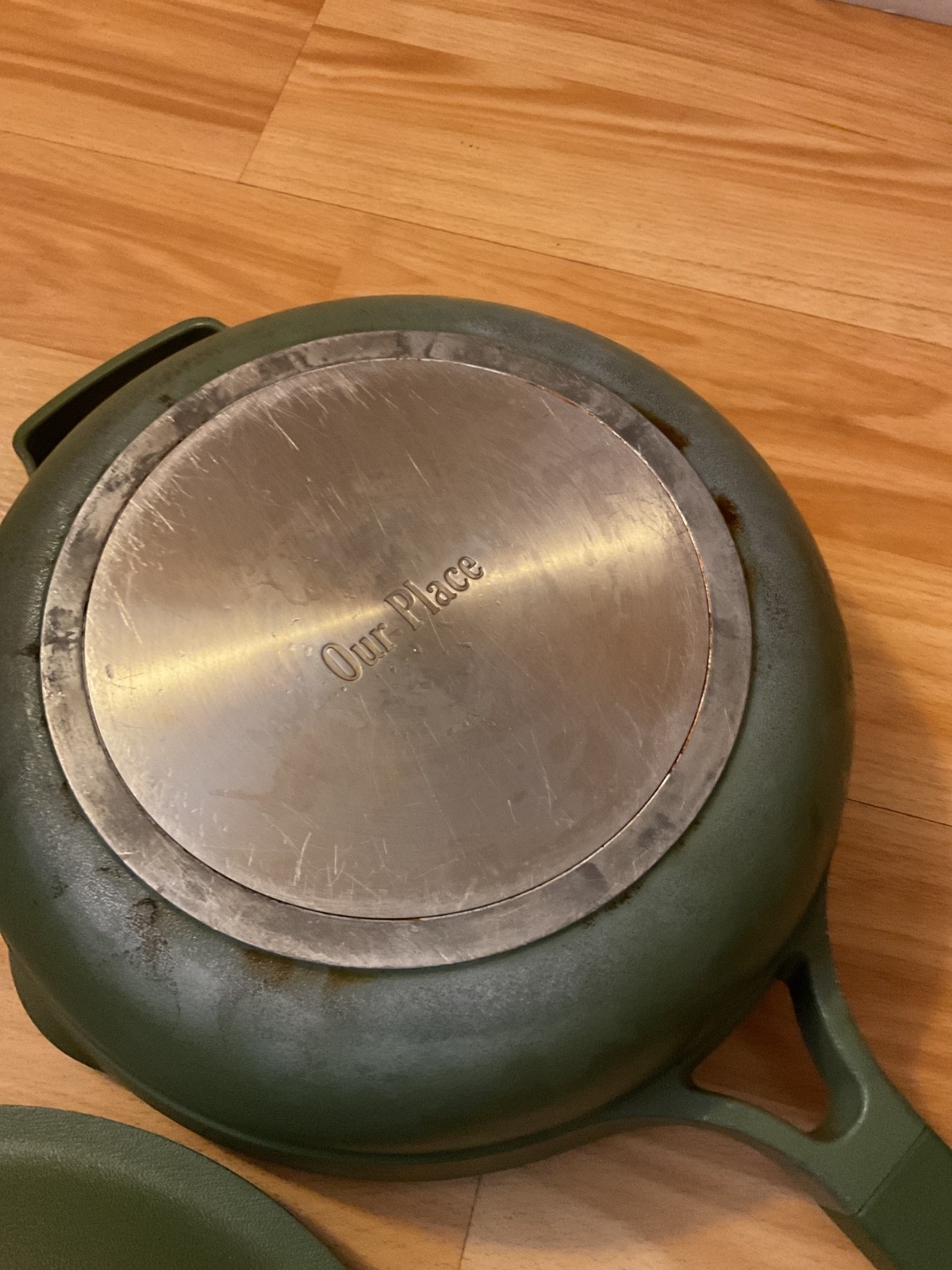 Our Place Always Pan 1.0 Sage Green Ceramic Nonstick Skillet with Lid 10 inch