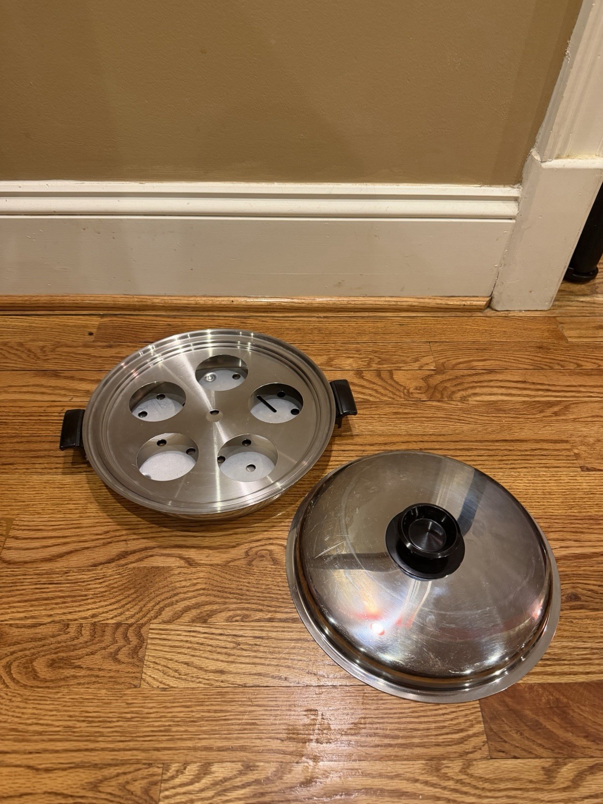 ROYAL QUEEN MULTI-CORE COOKWARE SET DOME LID STAINLESS STEEL READ DESCRIPTION