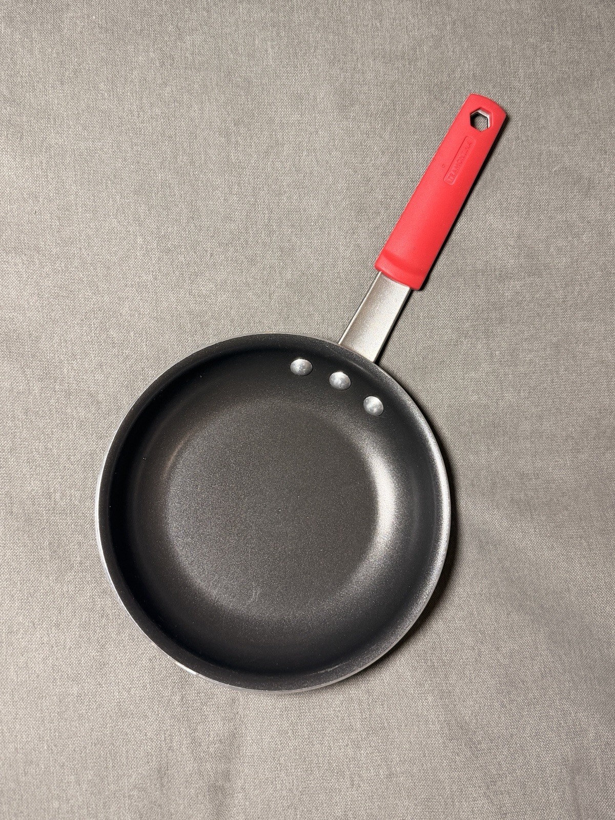 Tramontina Pro Series 8” Nonstick Fry Pan Skillet Red Handle Made in Brazil