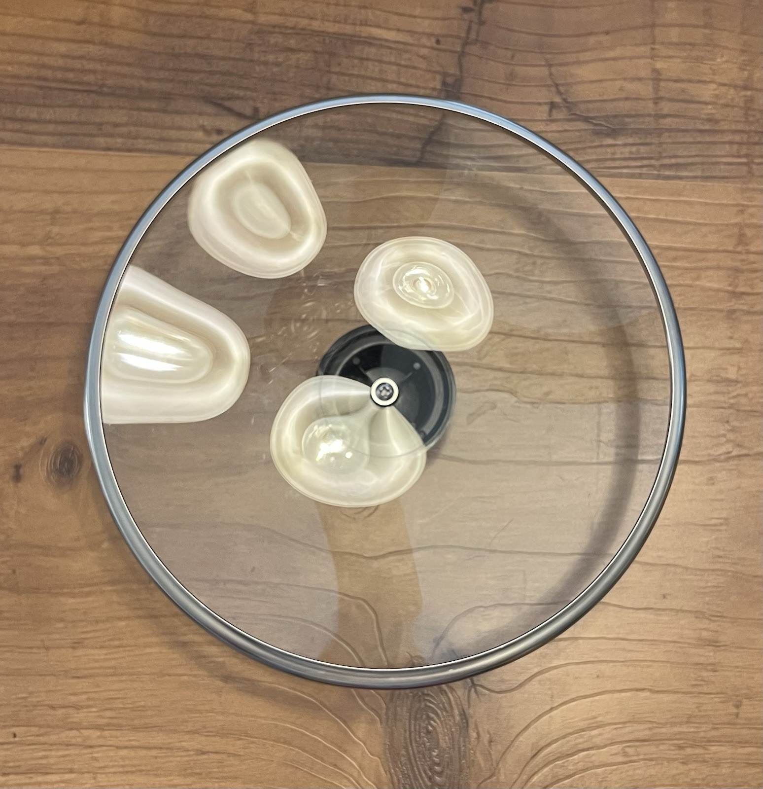 9” Inch Replacement Tramontina Round Glass Lid ONLY For 8.5″ Pot Pan Knob Handle