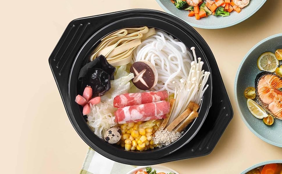 Casserole Tray 2-Pack Heat Resistant Trivet for Hot Pots Korean Stone Pot Mat
