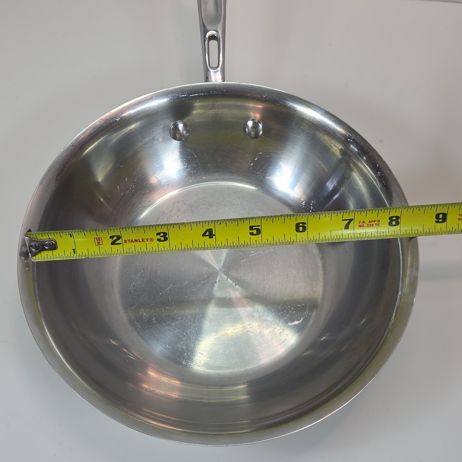 Emeril by Allclad 8″ COPPER CORE Stainless Steel Fry Pan Sauté Skillet