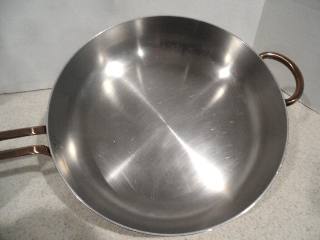 Great Jones Deep Cut 10.25″ Skillet Saute Braise Fry Frying Stainless Steel 3 Qt