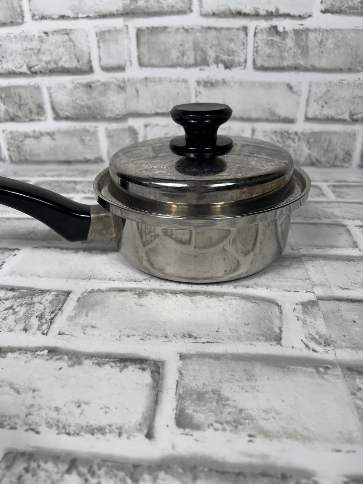 Vintage Rainbow Cooking System Surgical Stainless Steel Pot W/Lid