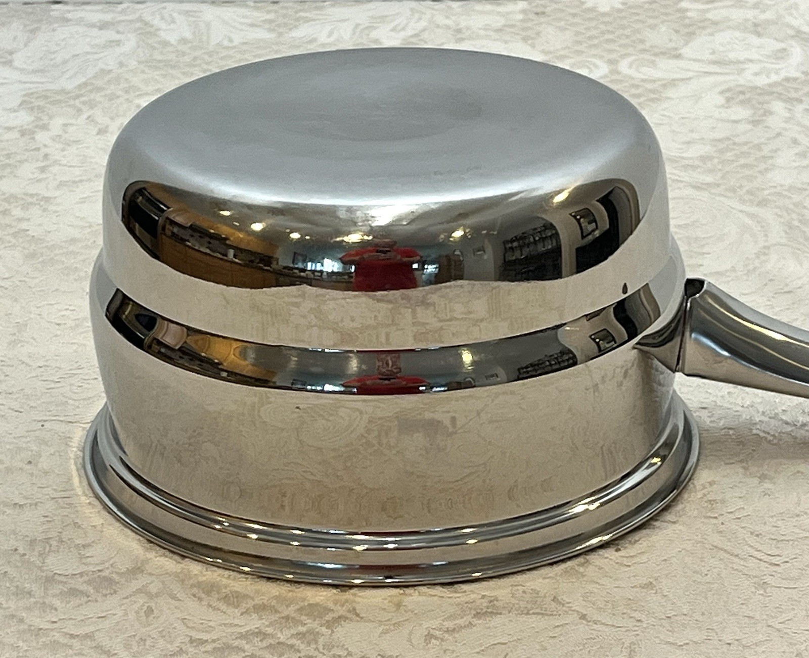 Vintage Belgique Tools Of The Trade Stainless Steel 2 Quart Double Boiler Pan