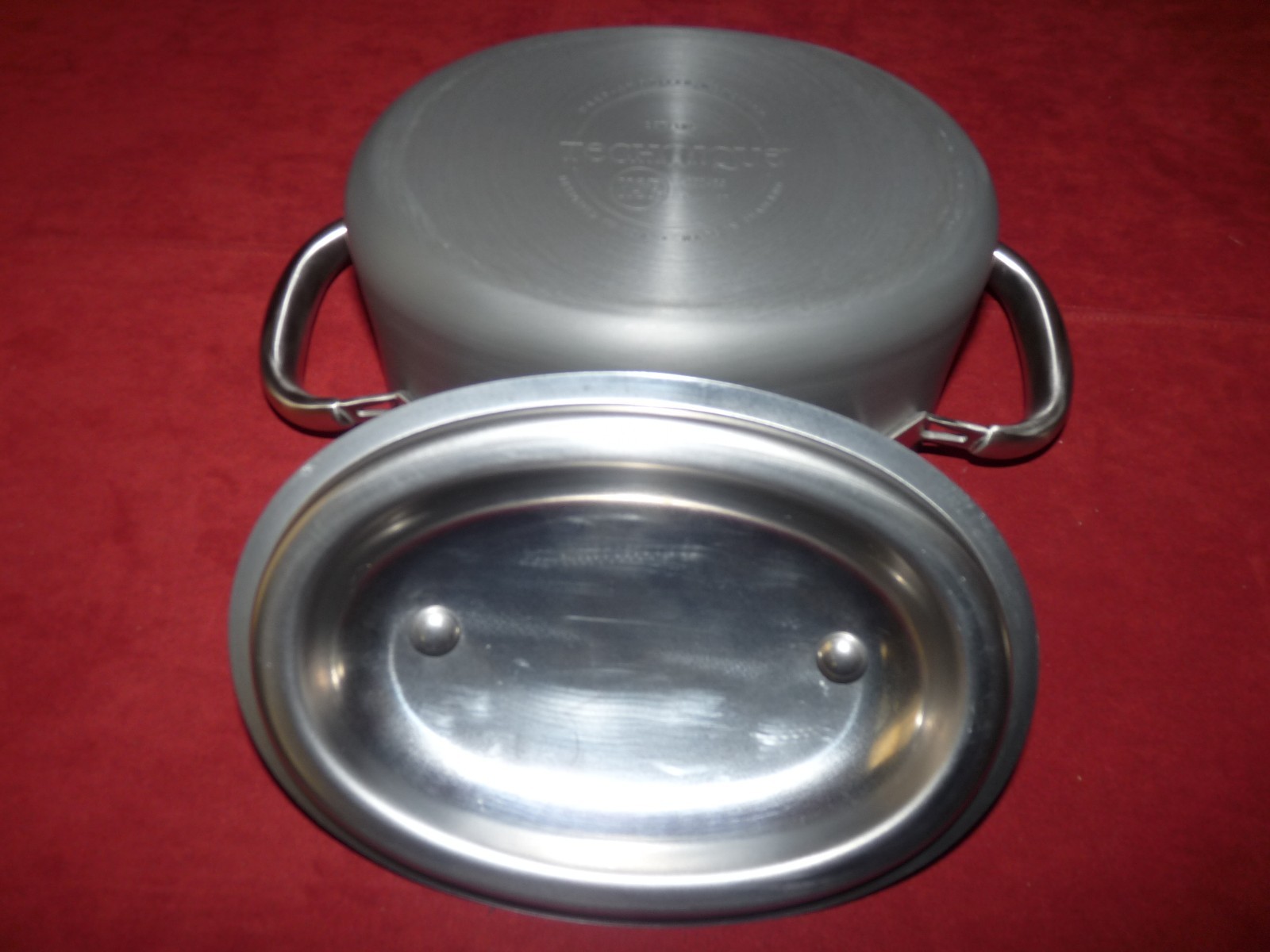 FOUR TECHNIQUE POTS / PANS WITH LIDS – HARD ANODIZED NONSTICK COOKWARE