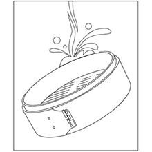 3-Tier Kitchen Bamboo Steamer with Stainless Steel Rings for Asian Cooking |