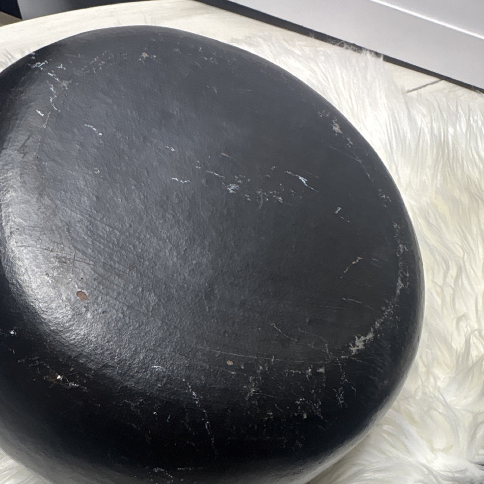 Black Ceramic Round Casserole With Lid Double Handle Gas Electric Compatible